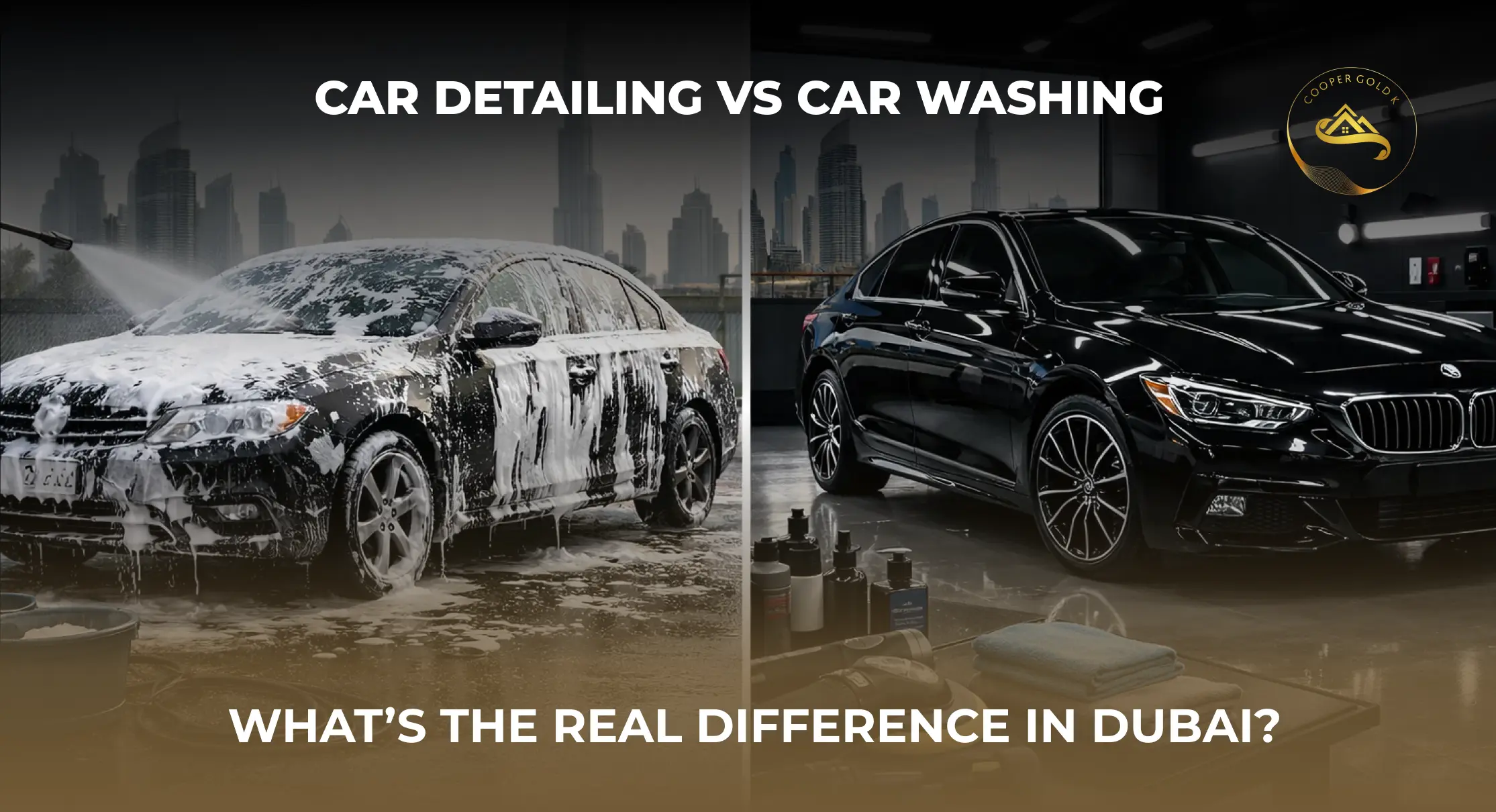 Car Detailing VS Car Washing in Dubai